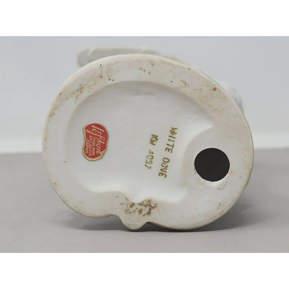 Vintage Lefton Porcelain “White Dove” KW 4097 Figurine Sculpture - Picture 7 of 16